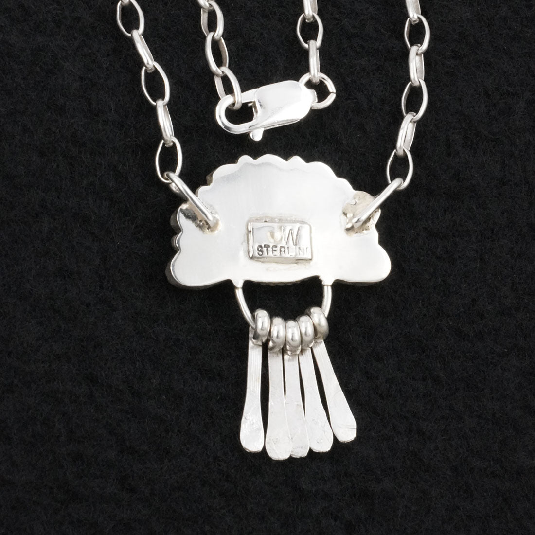 Justina Wilson Turquoise & Sterling Silver Necklace