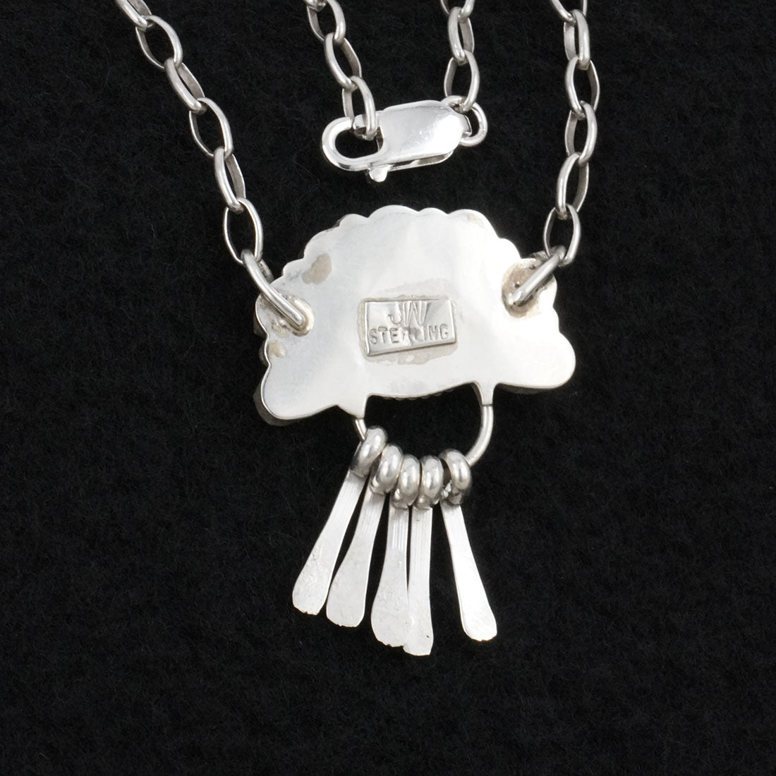 Justina Wilson Turquoise & Sterling Silver Necklace
