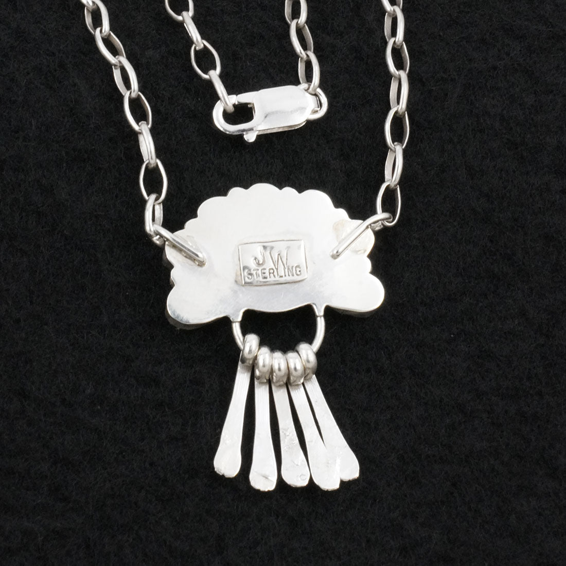 Justina Wilson Turquoise & Sterling Silver Necklace