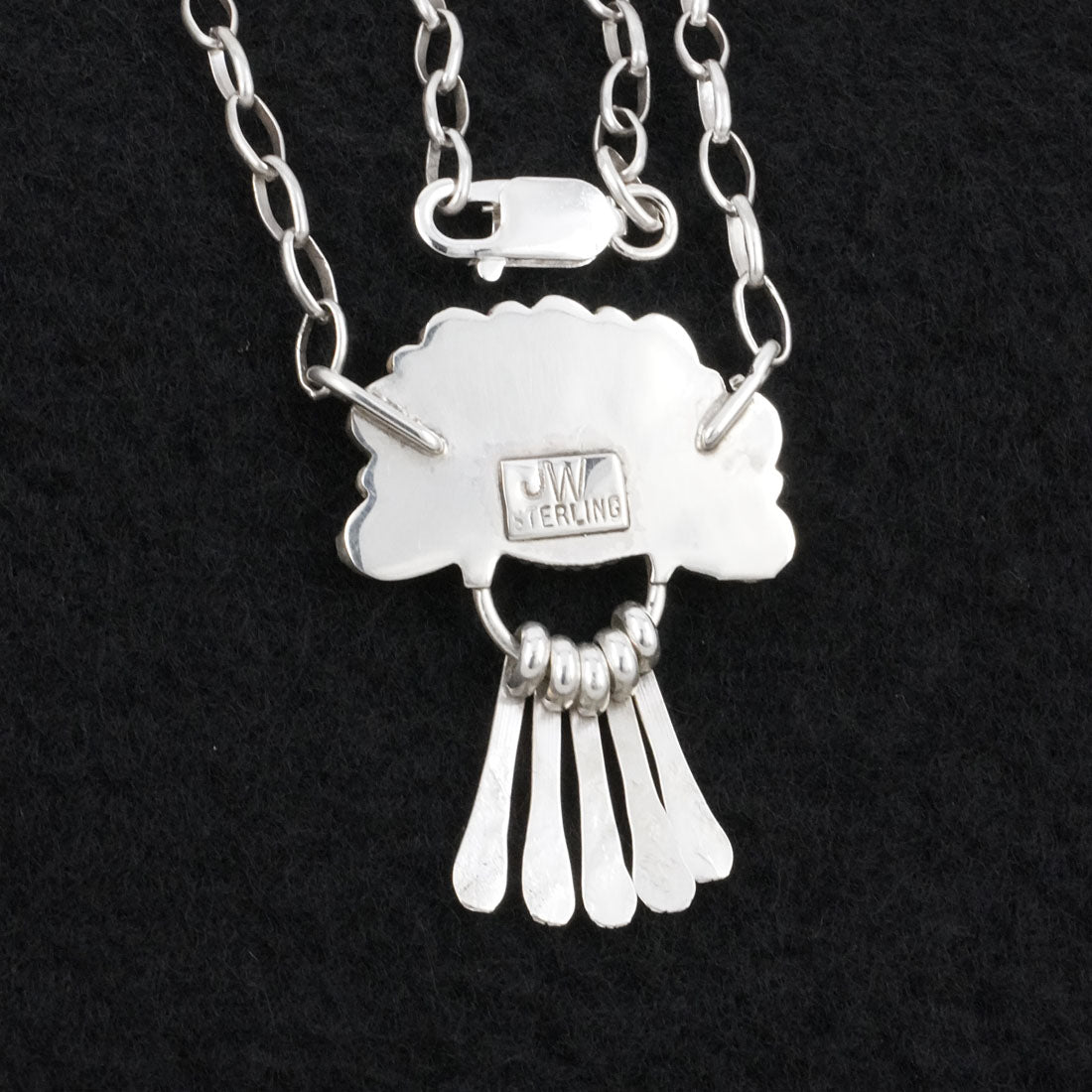 Justina Wilson Turquoise & Sterling Silver Necklace