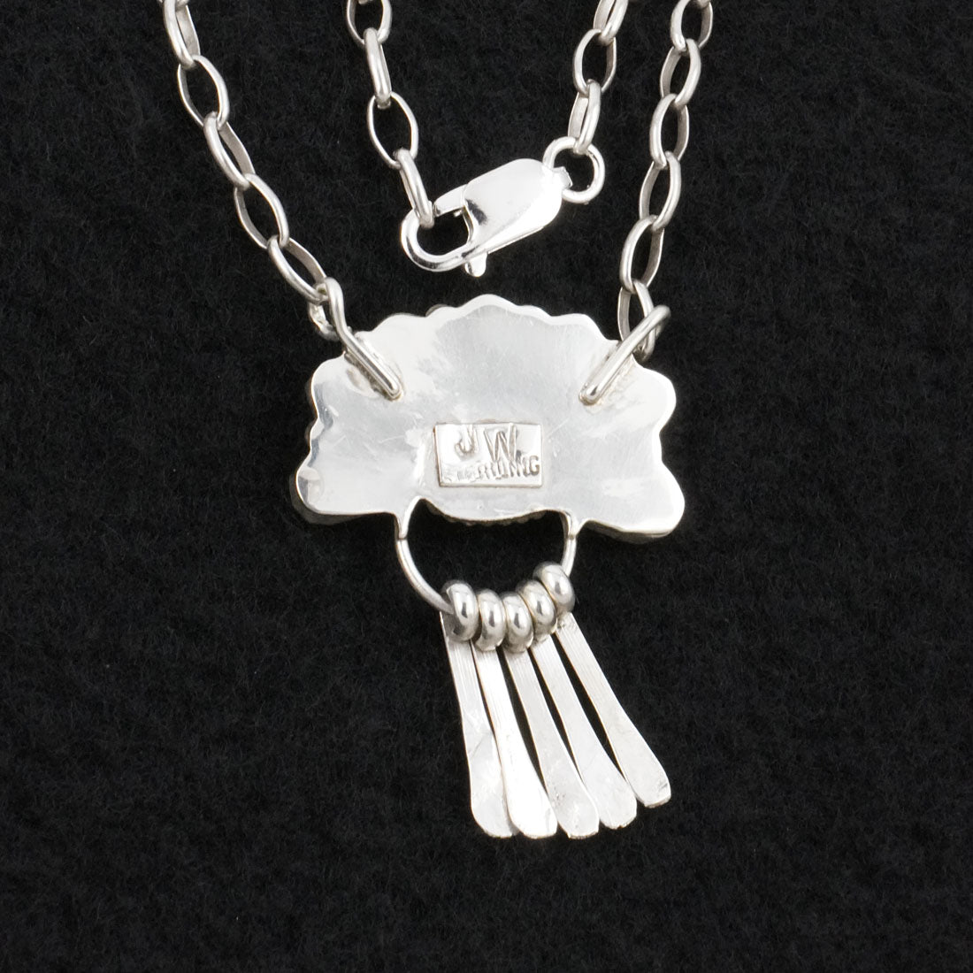 Justina Wilson Turquoise & Sterling Silver Necklace