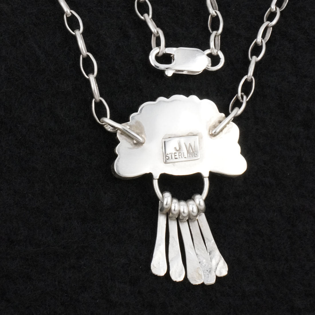 Justina Wilson Turquoise & Sterling Silver Necklace