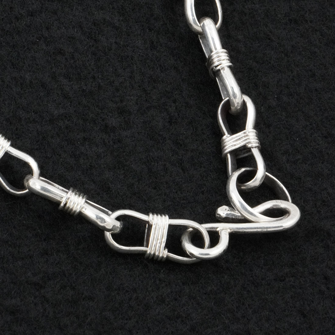Anthony Brown Turquoise & Sterling Silver Necklace