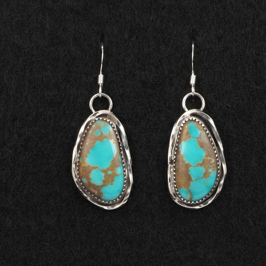 Ernest Hawthorne Turquoise & Sterling Silver Earrings