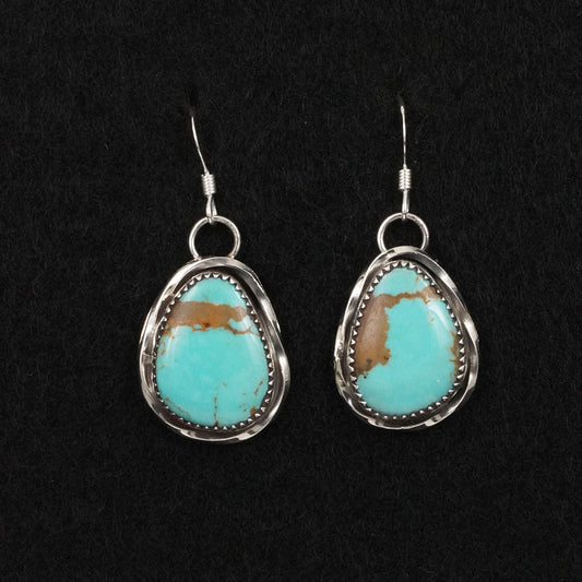 Ernest Hawthorne Turquoise & Sterling Silver Earrings