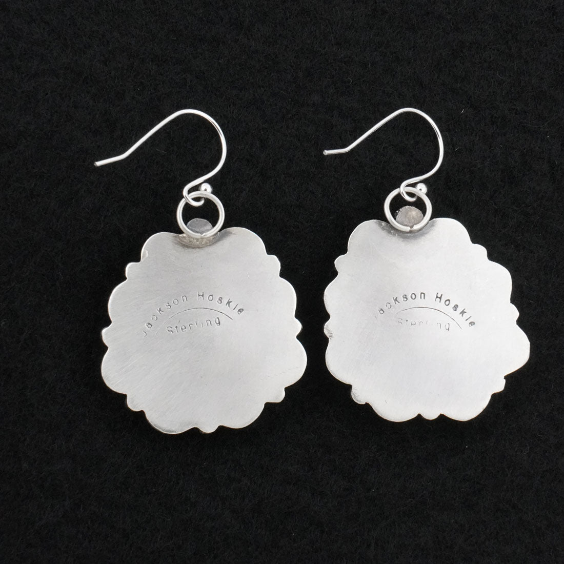 Jackson Hoskie Turquoise & Sterling Silver Earrings