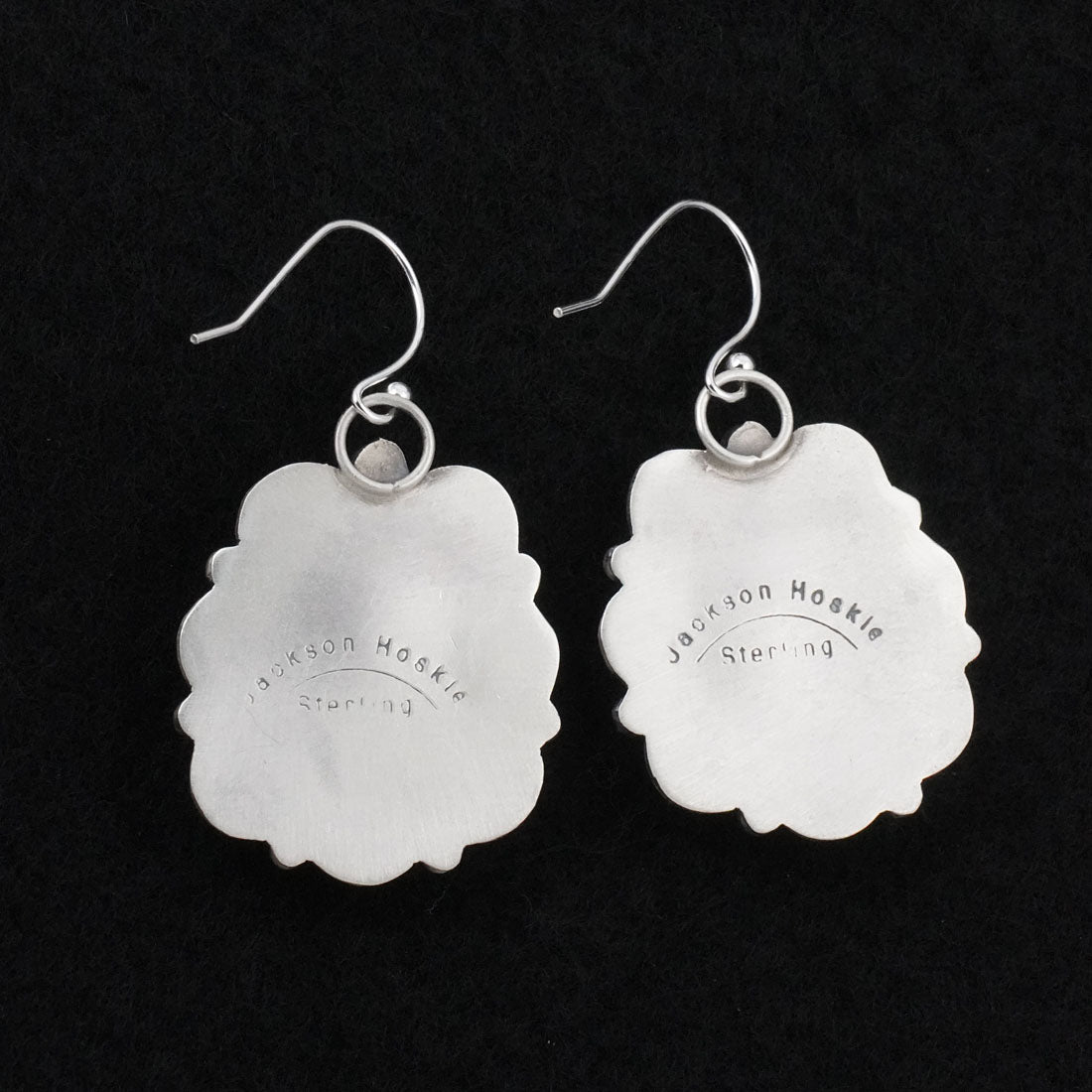 Jackson Hoskie Turquoise & Sterling Silver Earrings