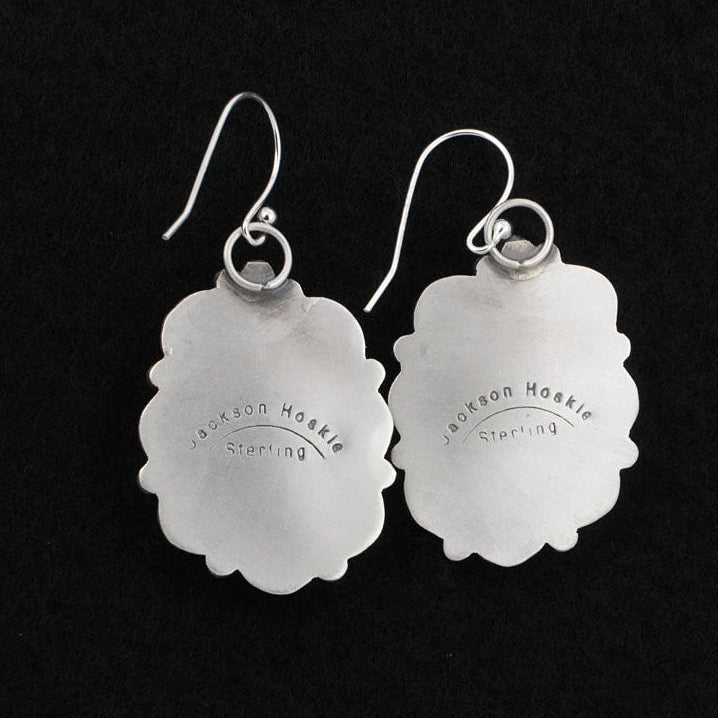 Jackson Hoskie Turquoise & Sterling Silver Earrings