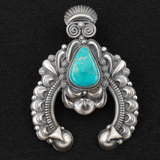 Delbert Gordon Turquoise & Sterling Silver Pendant
