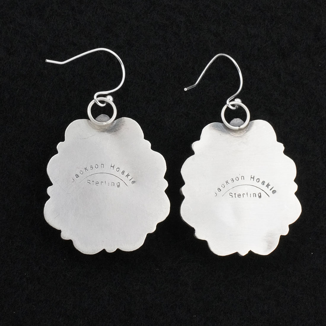 Jackson Hoskie Turquoise & Sterling Silver Earrings