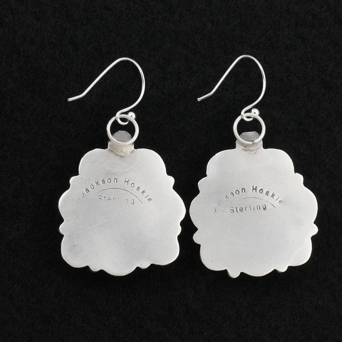 Jackson Hoskie Turquoise & Sterling Silver Earrings