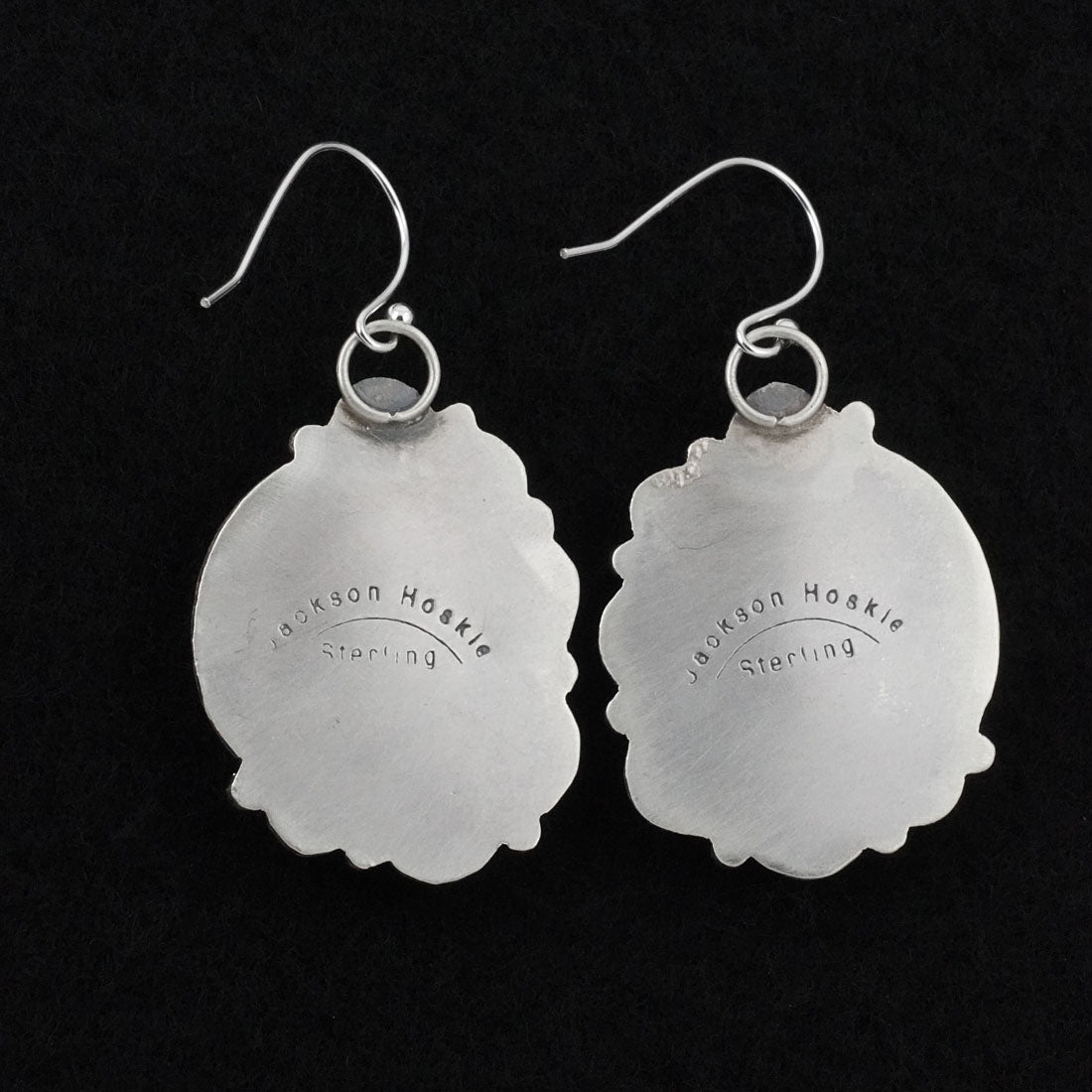 Jackson Hoskie Turquoise & Sterling Silver Earrings