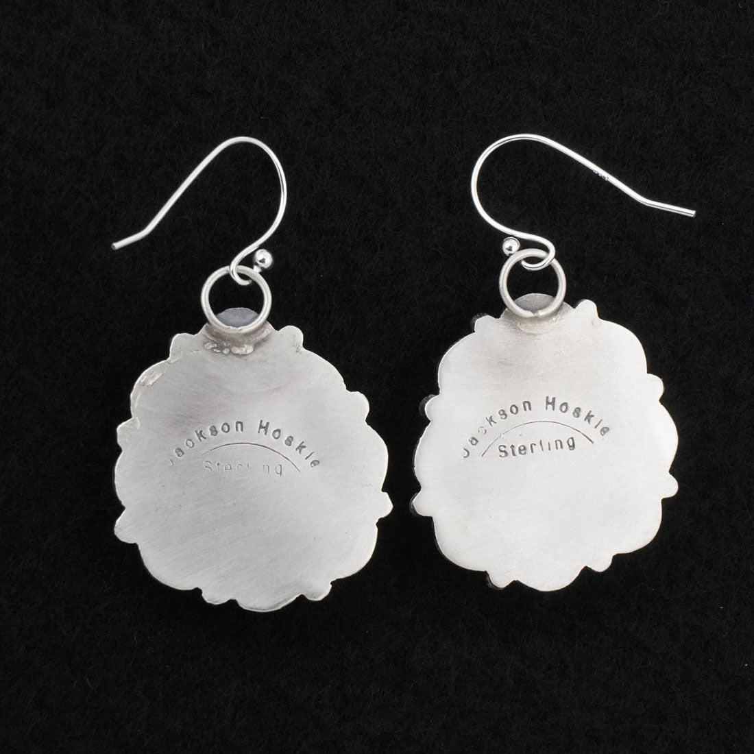 Jackson Hoskie Turquoise & Sterling Silver Earrings