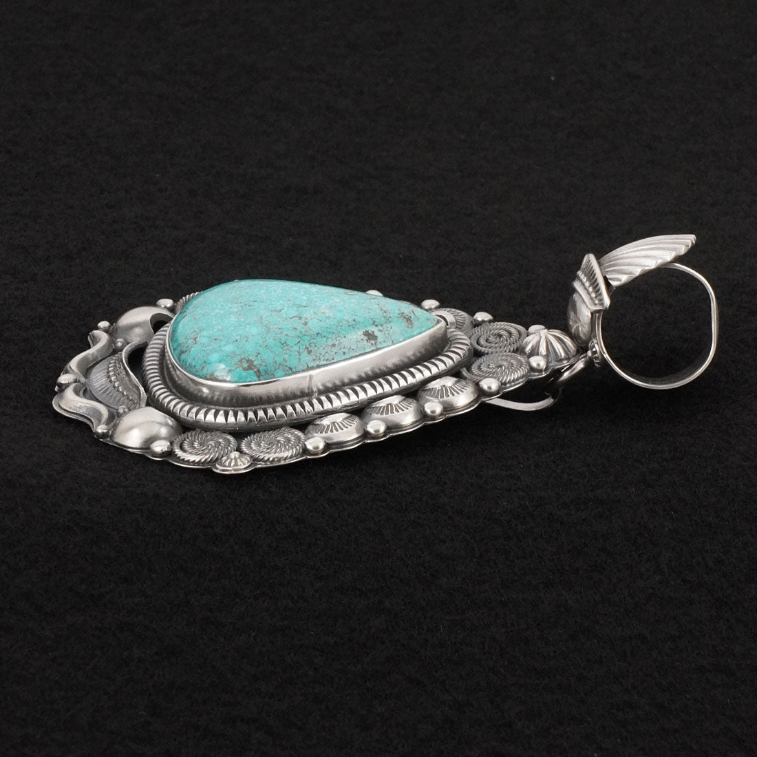 Delbert Gordon Turquoise & Sterling Silver Pendant