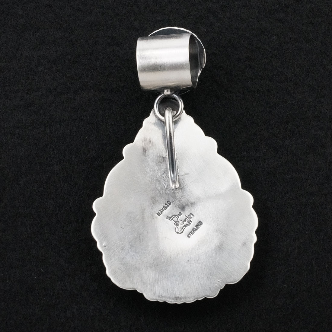 Delbert Gordon Turquoise & Sterling Silver Pendant