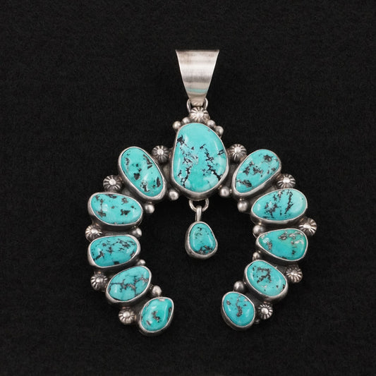 Kathleen Livingston Turquoise & Sterling Silver Pendant