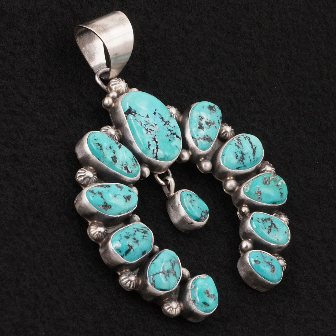 Kathleen Livingston Turquoise & Sterling Silver Pendant