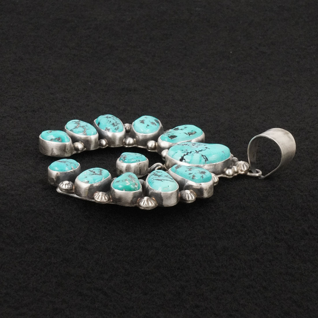 Kathleen Livingston Turquoise & Sterling Silver Pendant