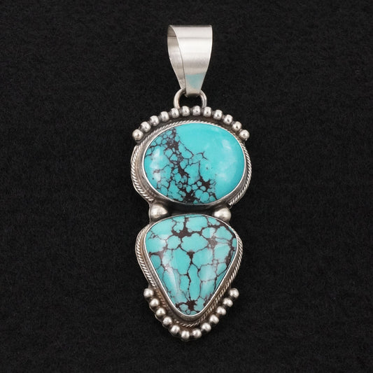 Kathleen Livingston Turquoise & Sterling Silver Pendant