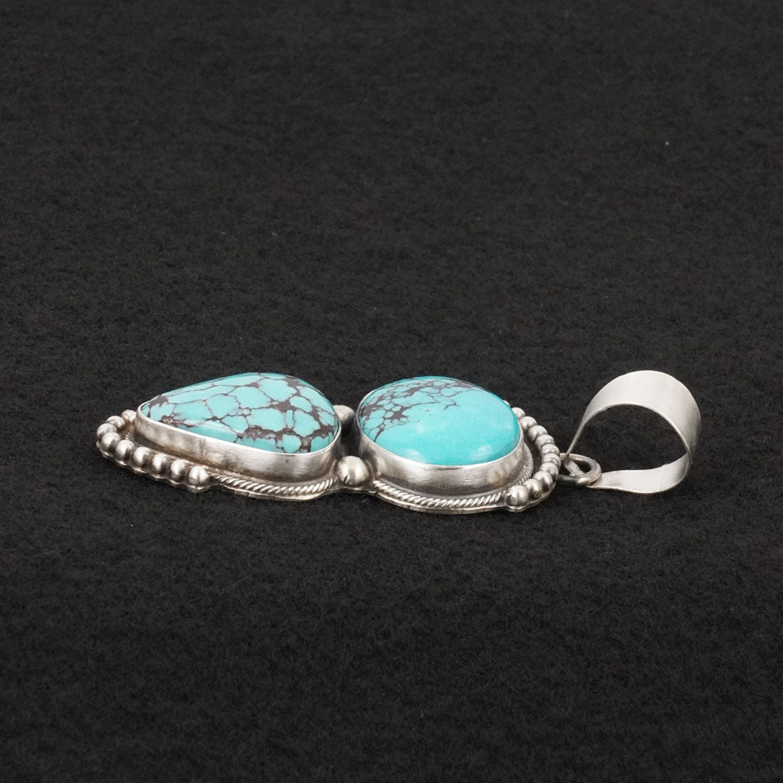 Kathleen Livingston Turquoise & Sterling Silver Pendant