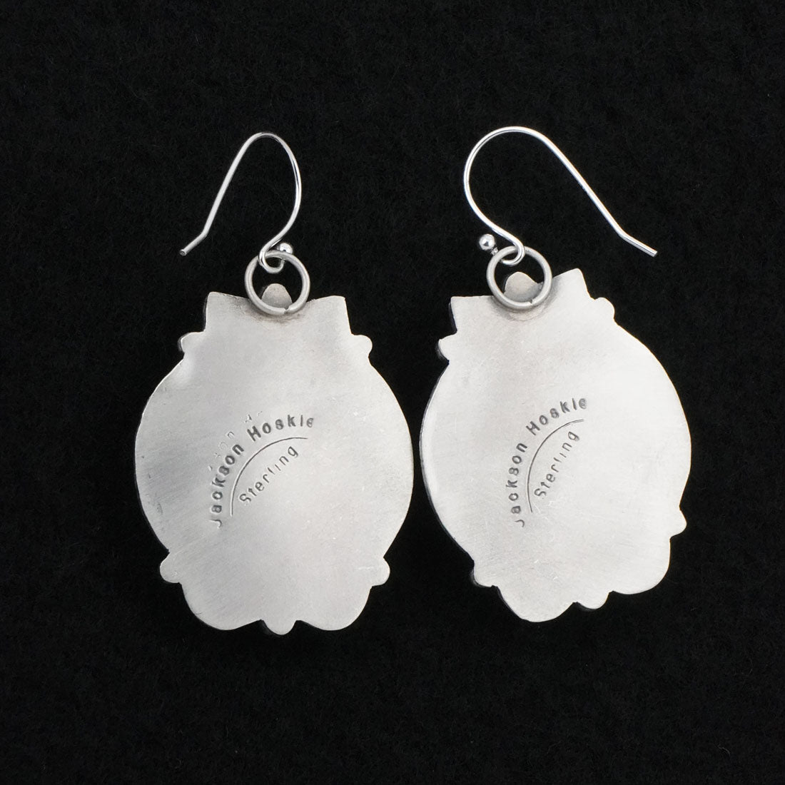 Jackson Hoskie Turquoise & Sterling Silver Earrings