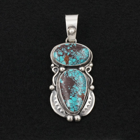 Kathleen Livingston Turquoise & Sterling Silver Pendant