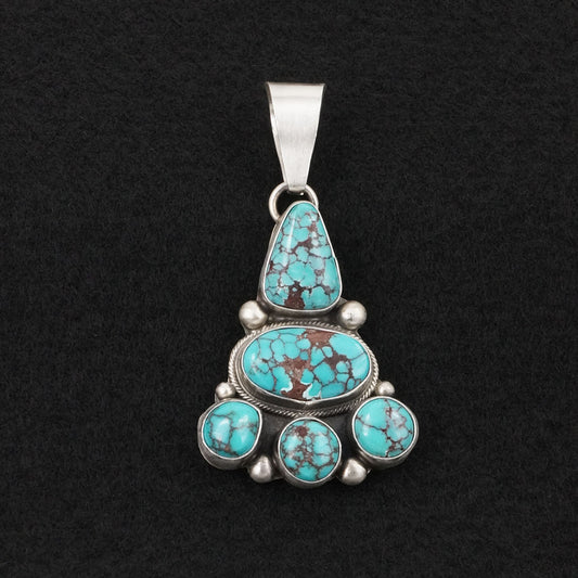 Kathleen Livingston Turquoise & Sterling Silver Pendant