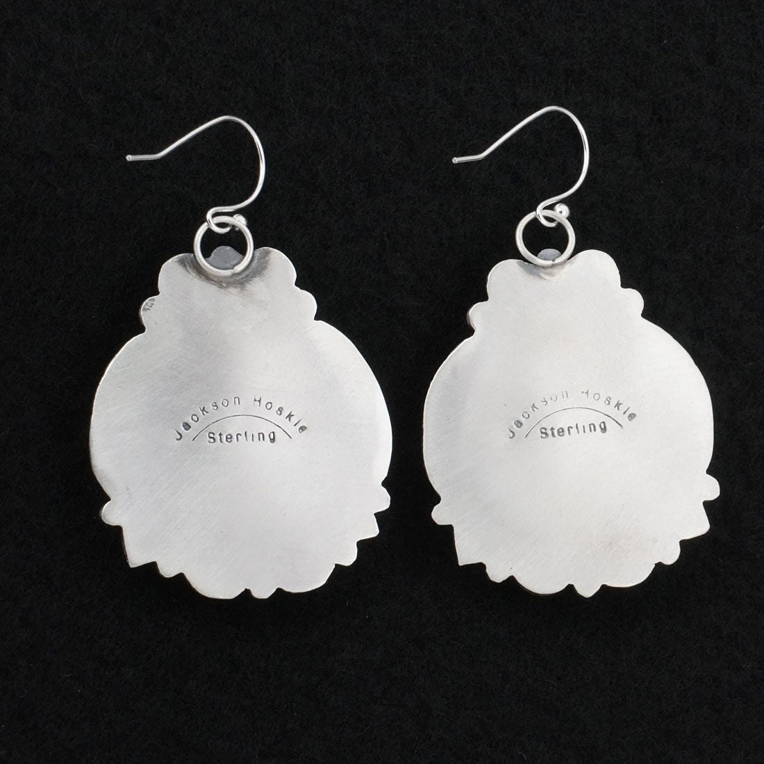 Jackson Hoskie Turquoise & Sterling Silver Earrings