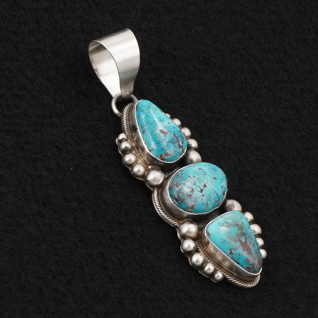 Kathleen Livingston Turquoise & Sterling Silver Pendant