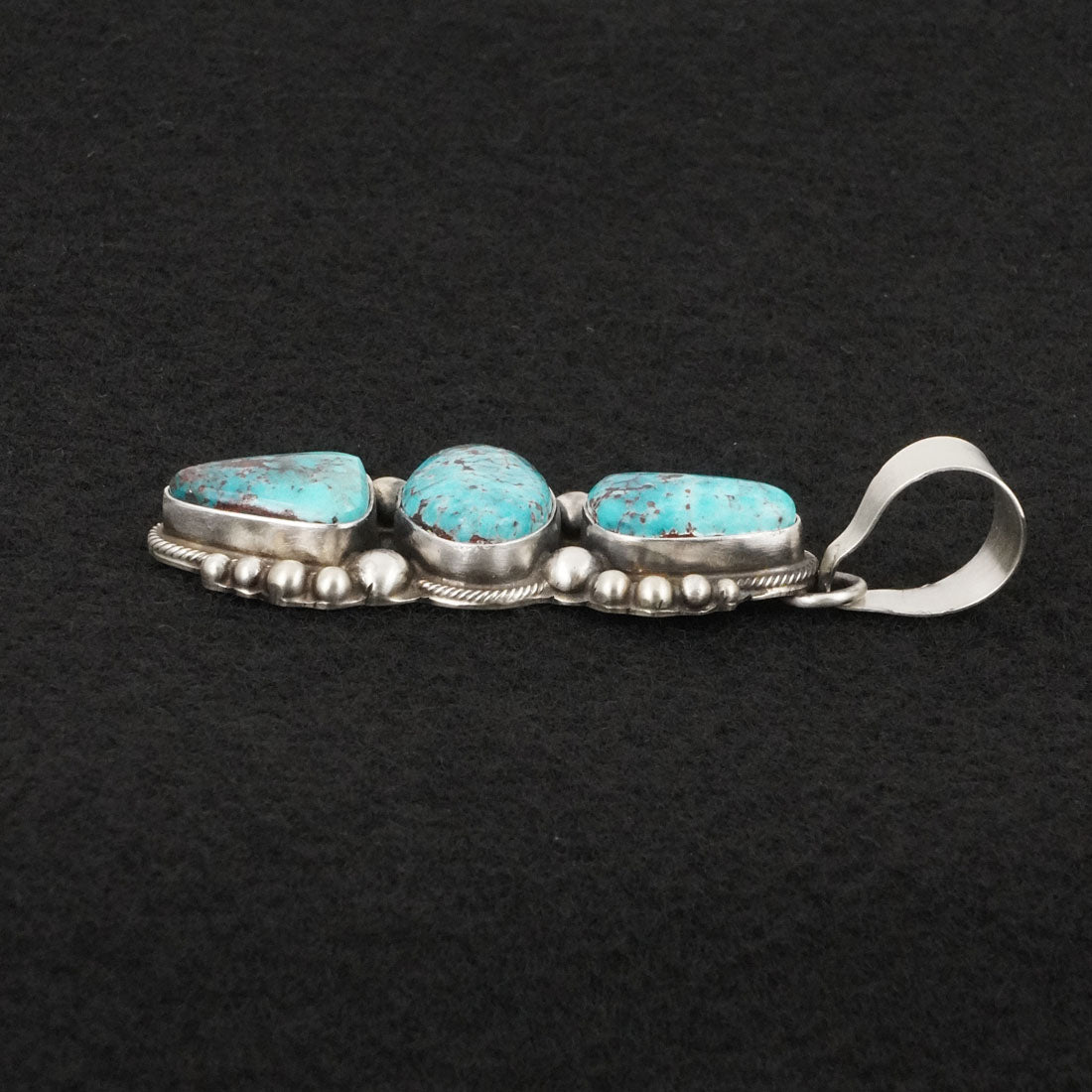 Kathleen Livingston Turquoise & Sterling Silver Pendant