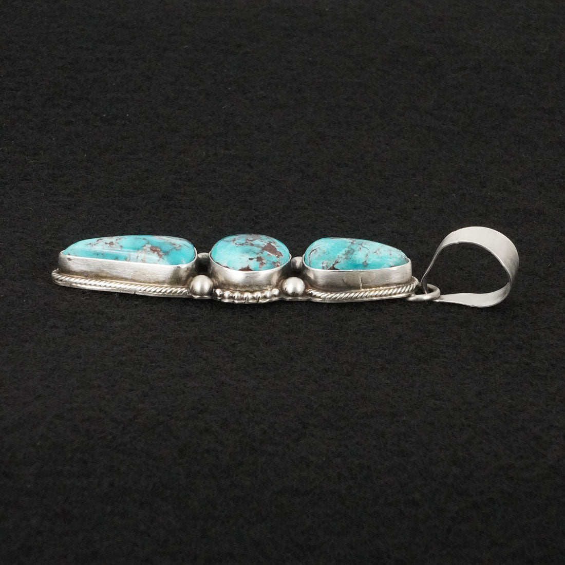 Kathleen Livingston Turquoise & Sterling Silver Pendant