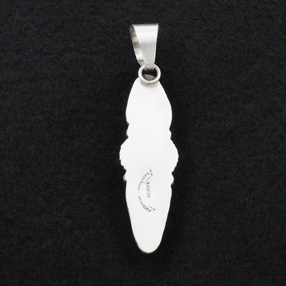 Kathleen Livingston Turquoise & Sterling Silver Pendant