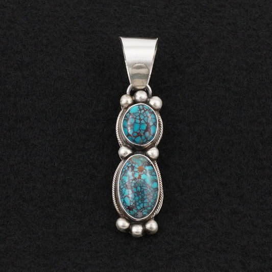 Kathleen Livingston Turquoise & Sterling Silver Pendant