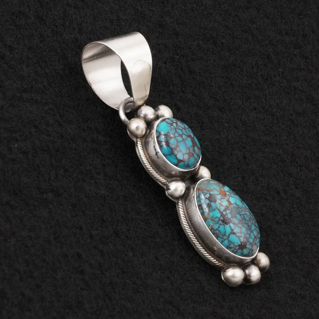 Kathleen Livingston Turquoise & Sterling Silver Pendant