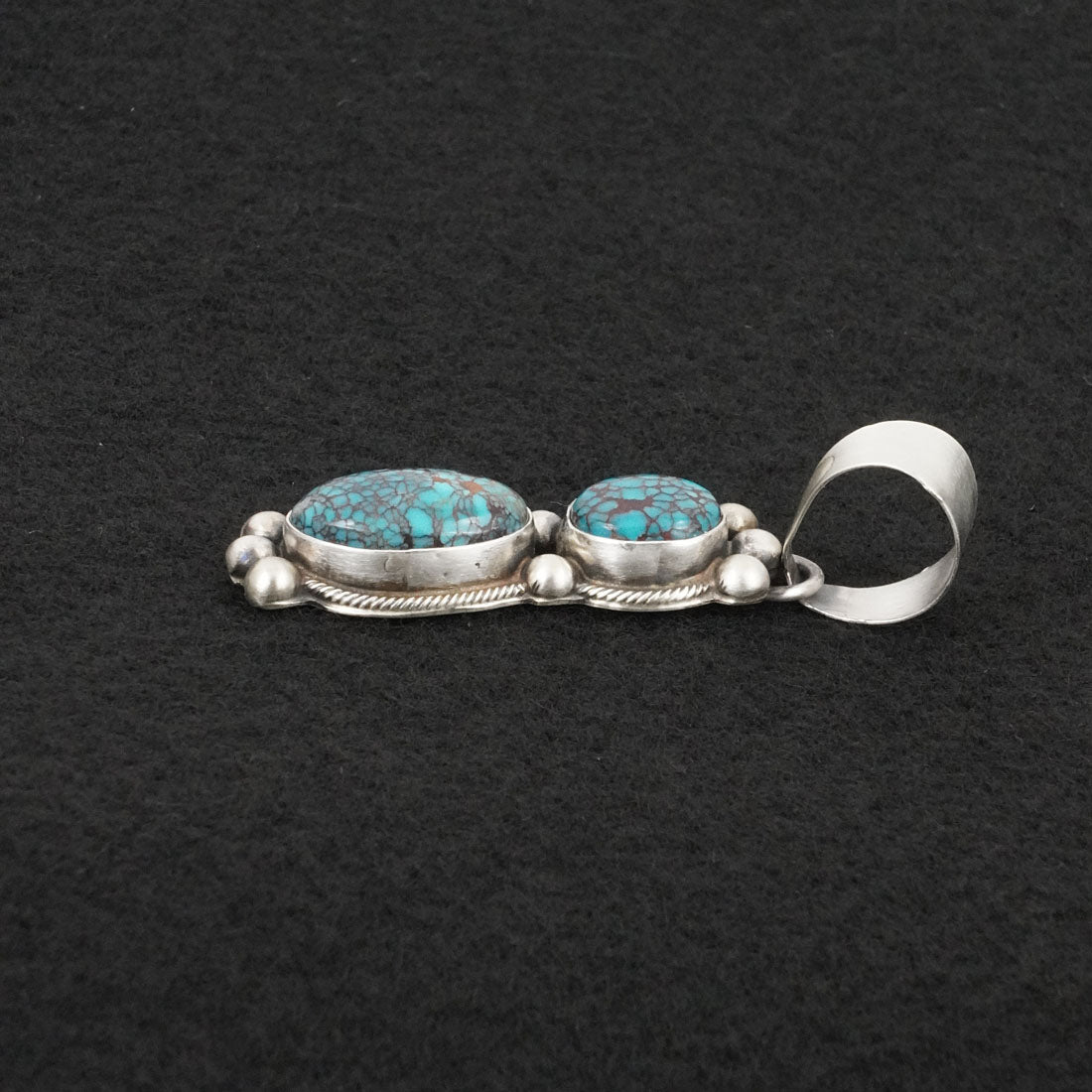 Kathleen Livingston Turquoise & Sterling Silver Pendant