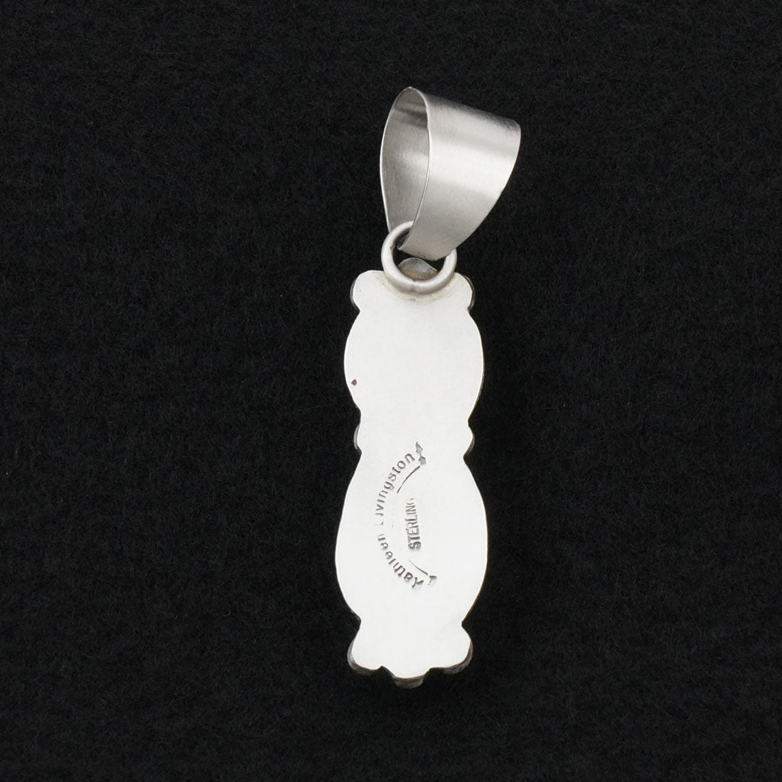 Kathleen Livingston Turquoise & Sterling Silver Pendant