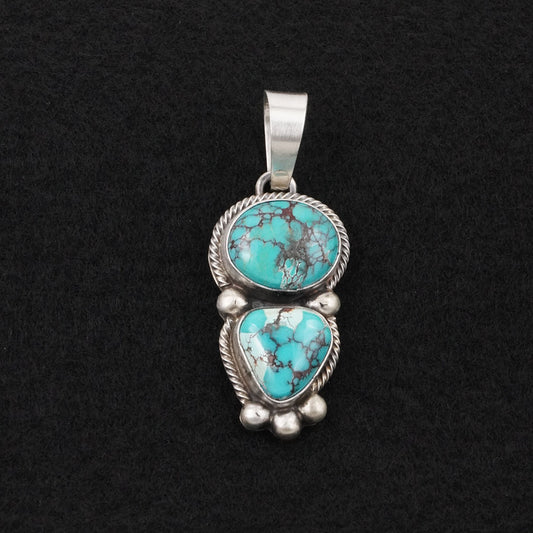 Kathleen Livingston Turquoise & Sterling Silver Pendant