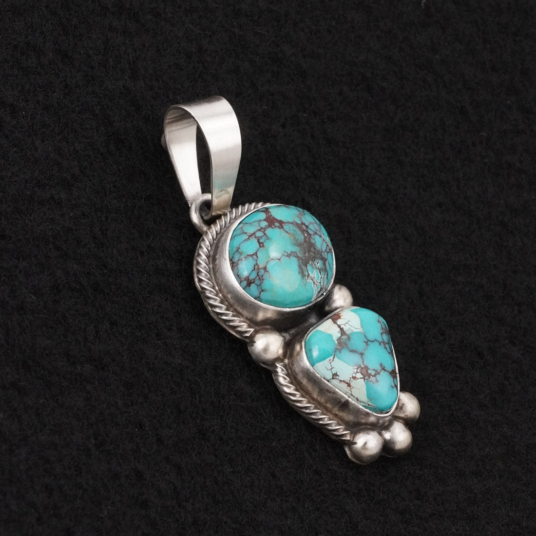 Kathleen Livingston Turquoise & Sterling Silver Pendant