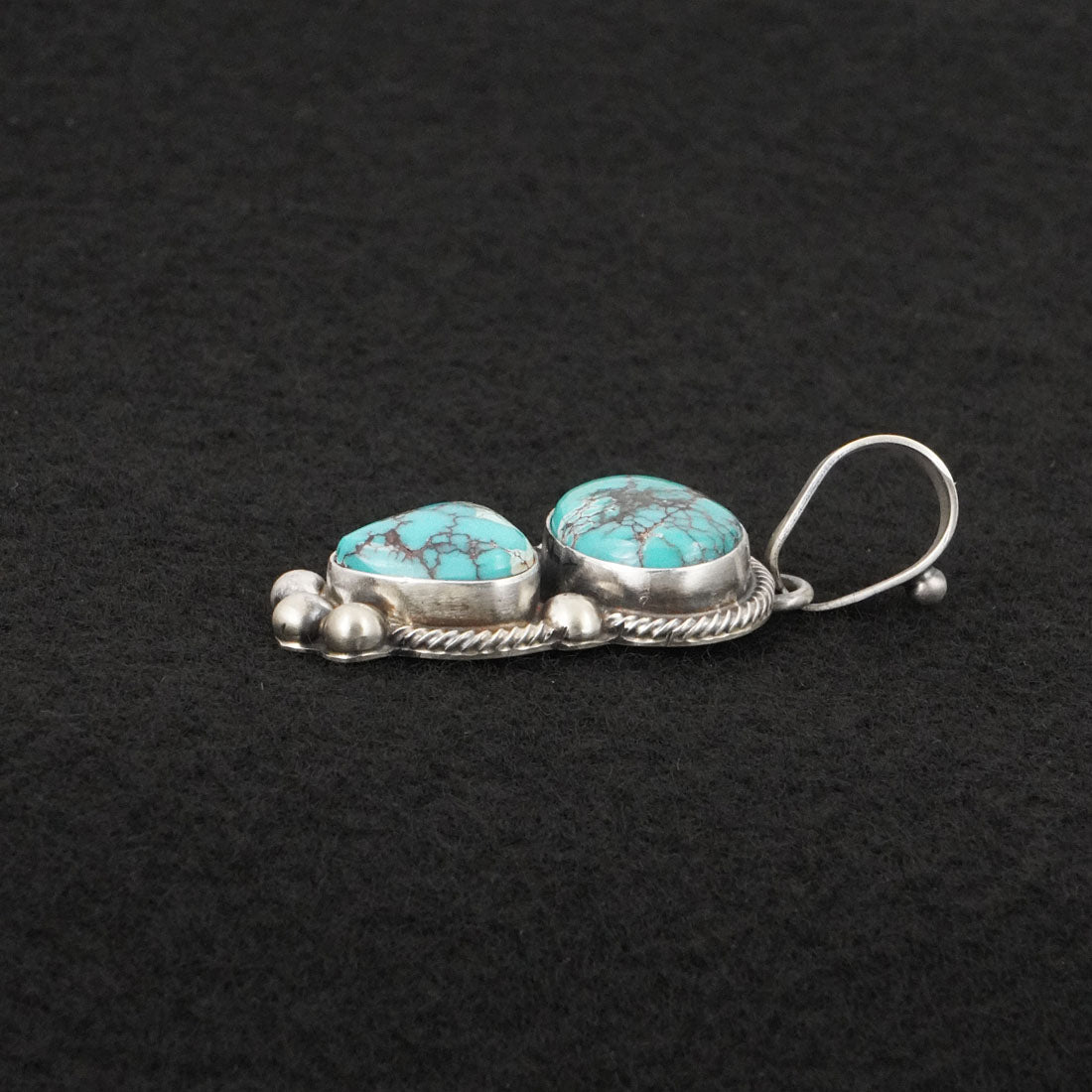 Kathleen Livingston Turquoise & Sterling Silver Pendant