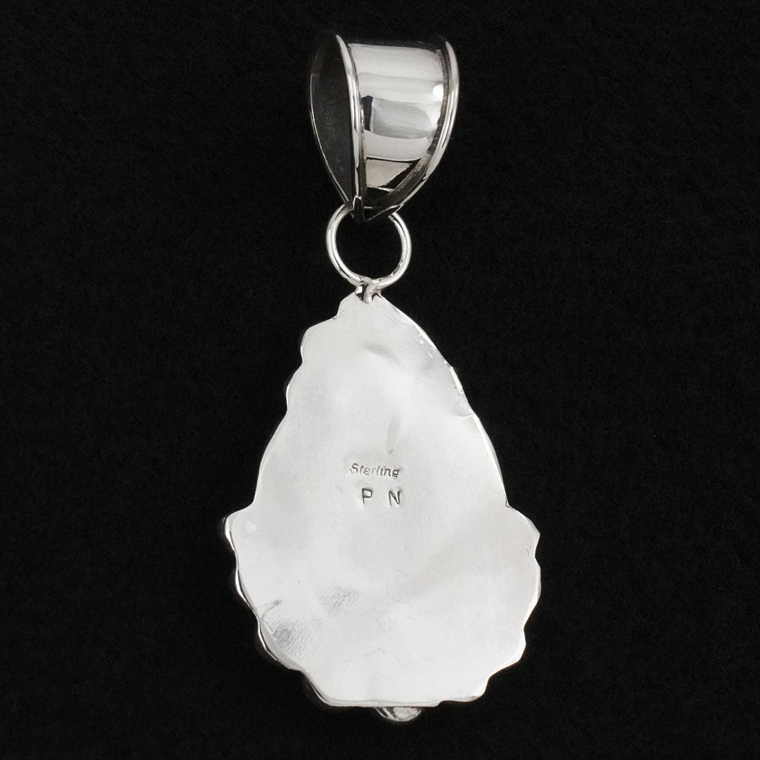 Phil Nez Turquoise & Sterling Silver Pendant