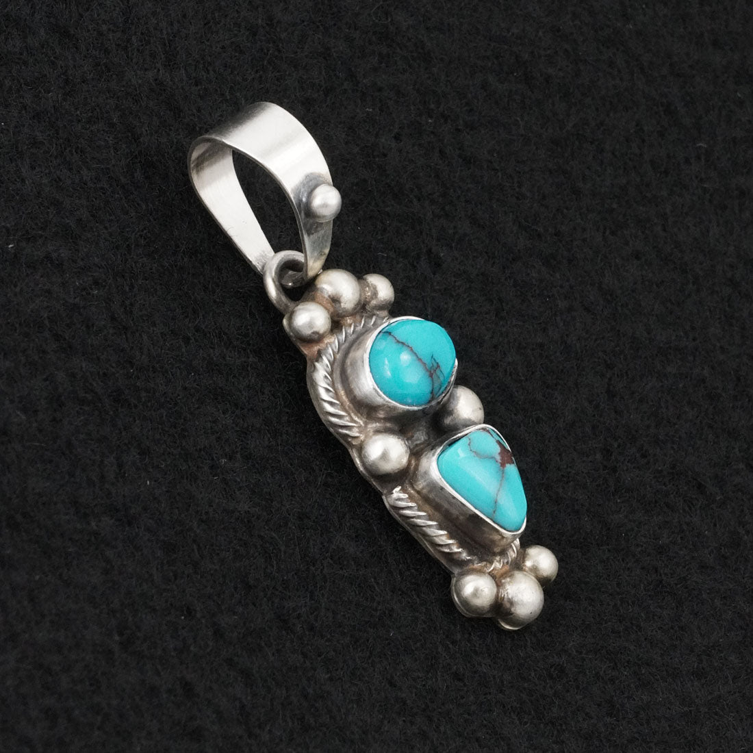 Kathleen Livingston Turquoise & Sterling Silver Pendant