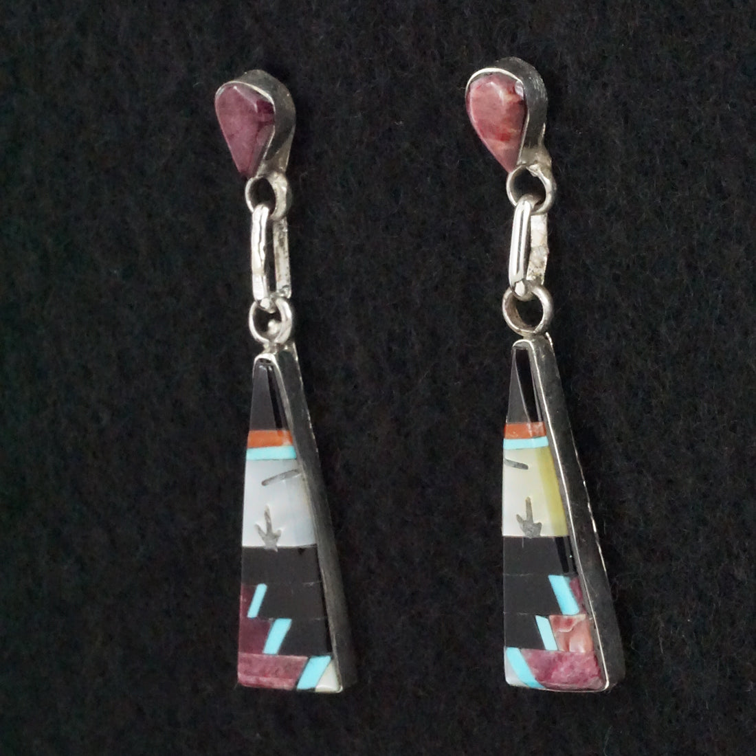 Jason Bobelu Multi-Stone & Sterling Silver Earrings