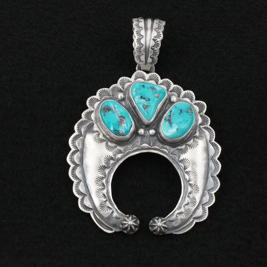 Randy Boyd Turquoise & Sterling Silver Pendant