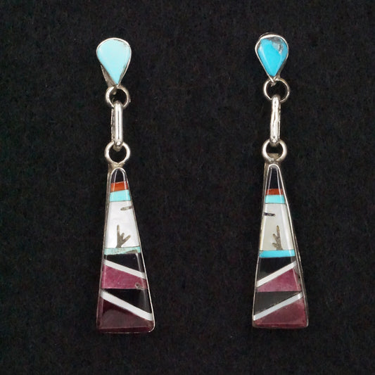 Jason Bobelu Multi-Stone & Sterling Silver Earrings