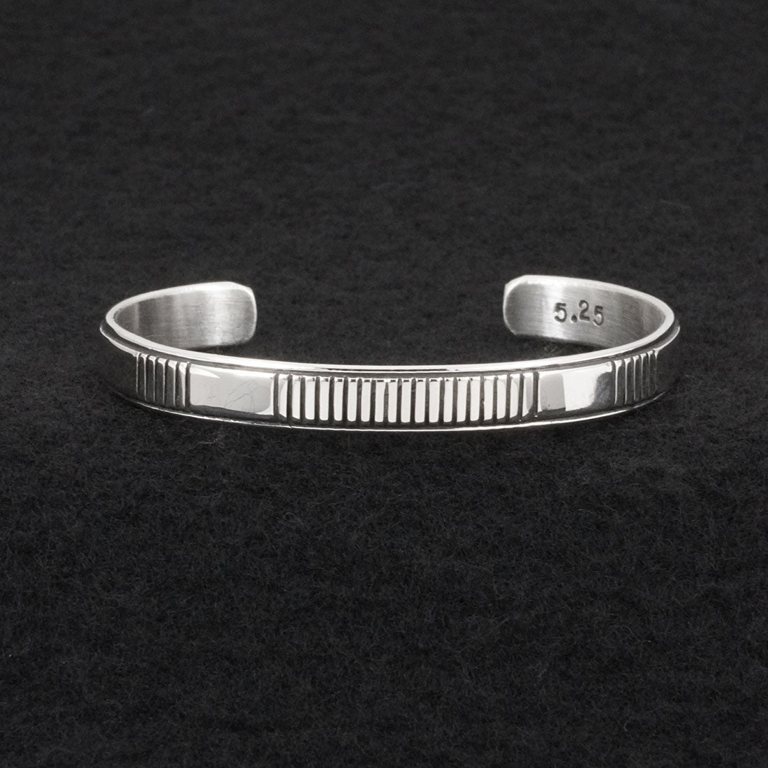 Jonathan Nez Sterling Silver Bracelet