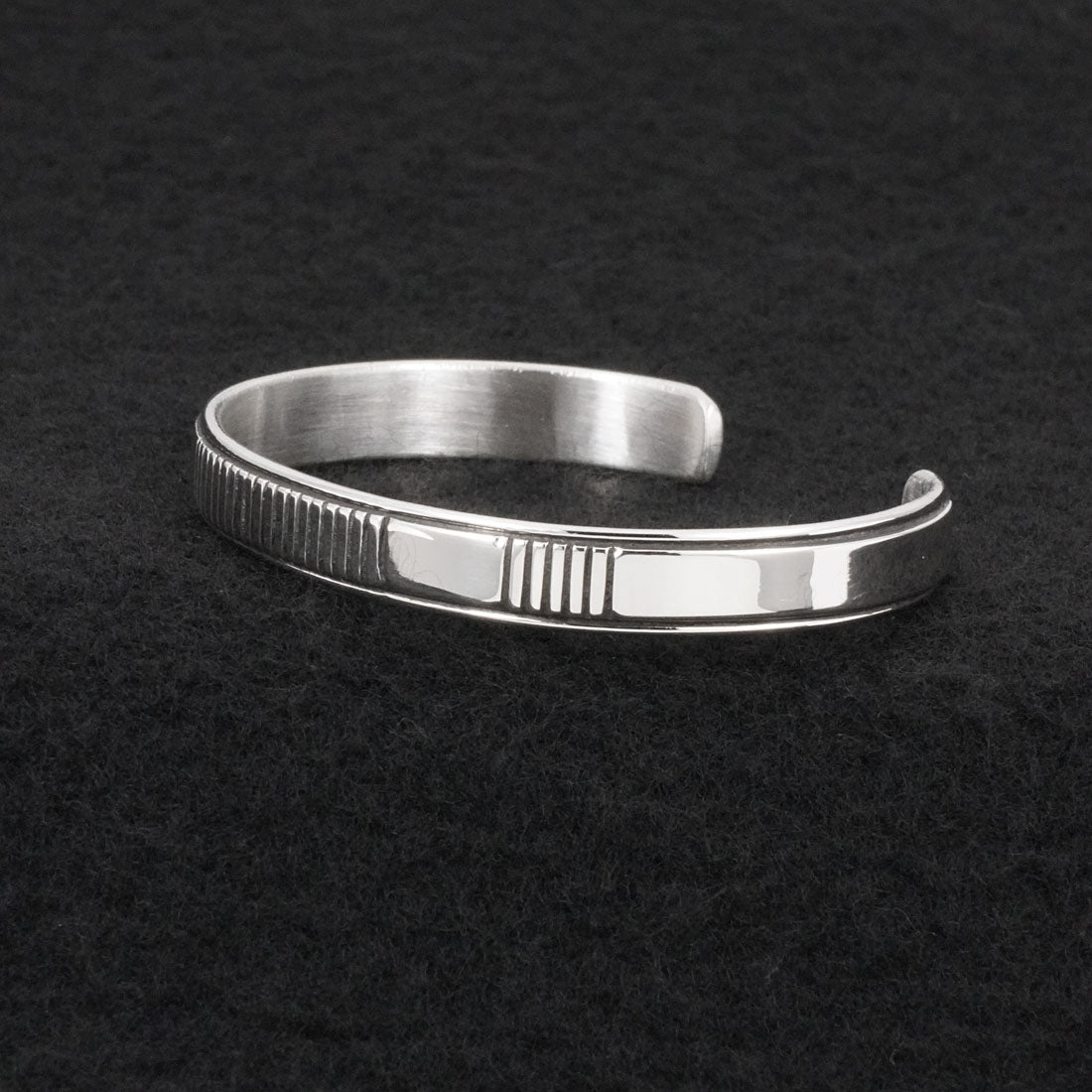 Jonathan Nez Sterling Silver Bracelet
