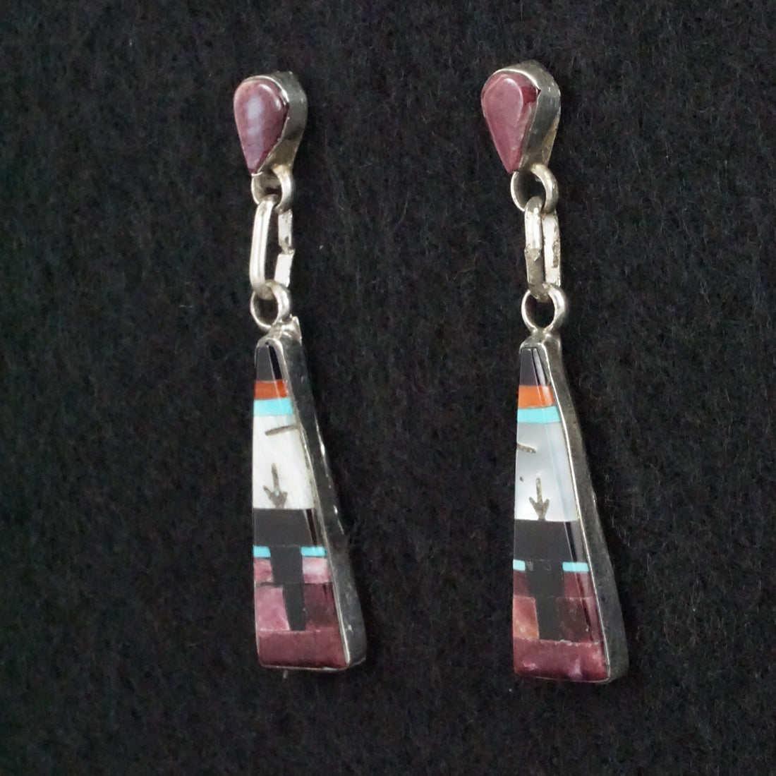 Jason Bobelu Multi-Stone & Sterling Silver Earrings