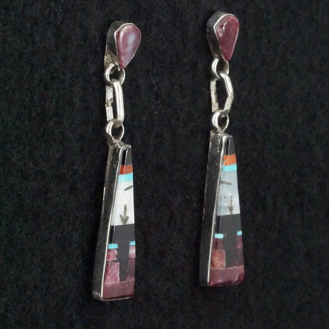 Jason Bobelu Multi-Stone & Sterling Silver Earrings