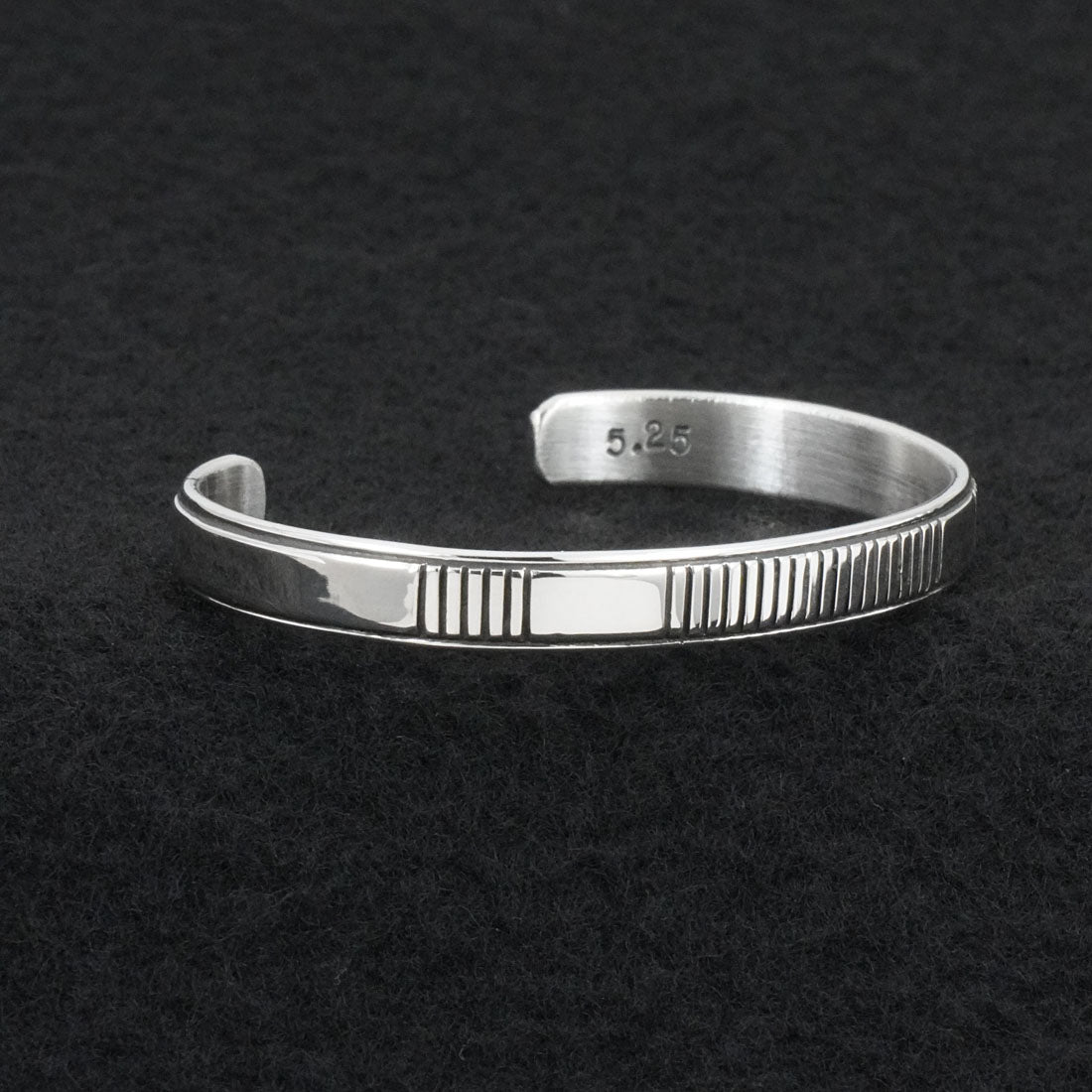 Jonathan Nez Sterling Silver Bracelet
