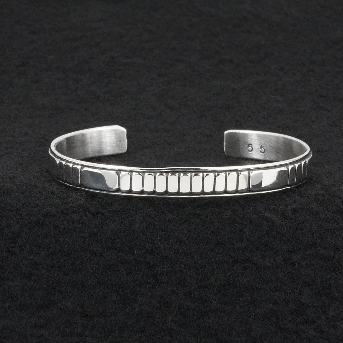 Jonathan Nez Sterling Silver Bracelet